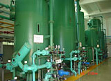 无顶压逆流再生阴离子交换器